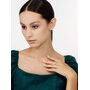 Серьги с бриллиантами из золота 585 пробы арт. 25680-100
