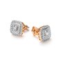 Серьги с бриллиантами из золота 585 пробы арт. 25680-100