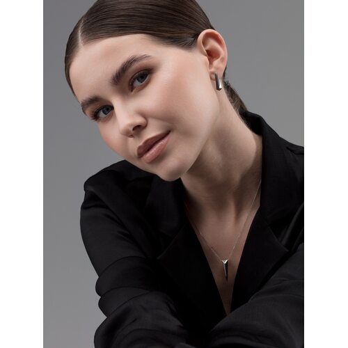 Серьги с бриллиантами из белого золота 585 пробы арт. 26212-213