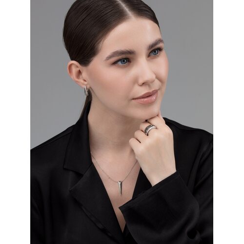 Серьги с бриллиантами из белого золота 585 пробы арт. 26212-213