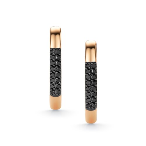 Серьги с бриллиантами из золота 585 пробы