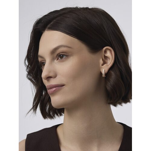 Серьги с бриллиантами из золота 585 пробы