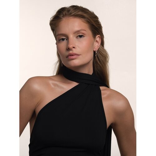 Серьги с бриллиантами из золота 585 пробы