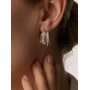 Серьги с бриллиантами из золота 585 пробы арт. 27030-100
