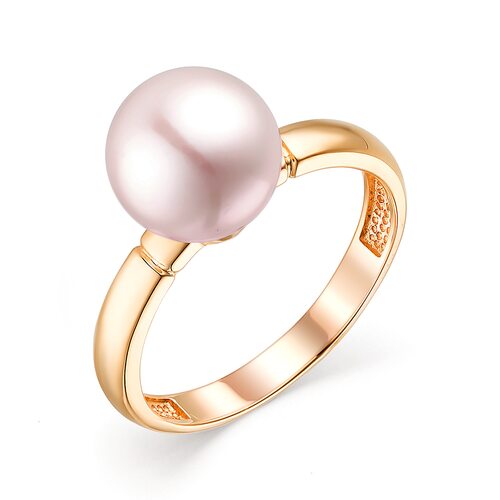 Кольцо с жемчугом из золота 585 пробы