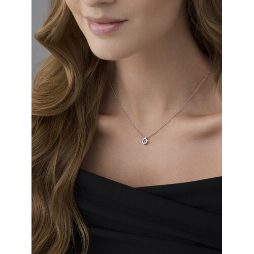 Подвеска с танзанитом из золота 585 пробы