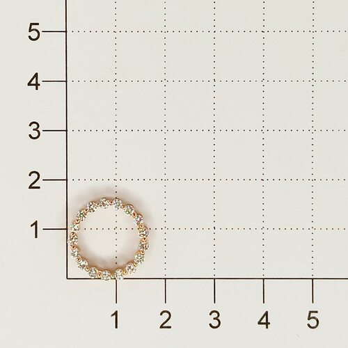 Подвеска с бриллиантами из золота 585 пробы