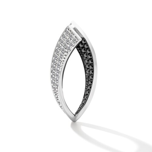 Подвеска с бриллиантами из белого золота 585 пробы