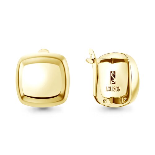 Серьги из желтого золота 585 пробы
