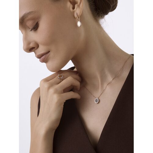 Подвеска с бриллиантами из золота 585 пробы арт. 36664-113