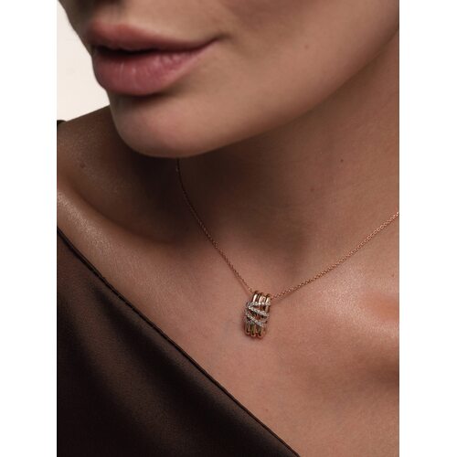 Подвеска с бриллиантами из золота 585 пробы арт. 36726-100