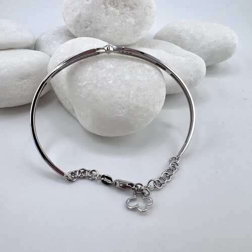 Браслет с бриллиантами из белого золота 585 пробы