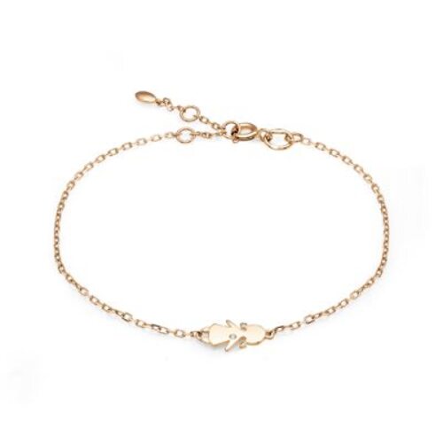 Браслет с бриллиантами из золота 585 пробы