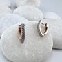 Серьги с бриллиантами из золота 585 пробы арт. 4076-210