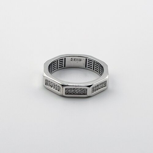 Кольцо с бриллиантами из золота 585 пробы