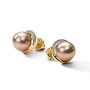 Серьги с жемчугом и бриллиантами из золота 585 пробы арт. 42012БрYEd3D11