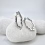 Серьги с бриллиантами из белого золота 585 пробы арт. 4232-21001