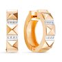 Серьги с бриллиантами из золота 585 пробы арт. 4463-210