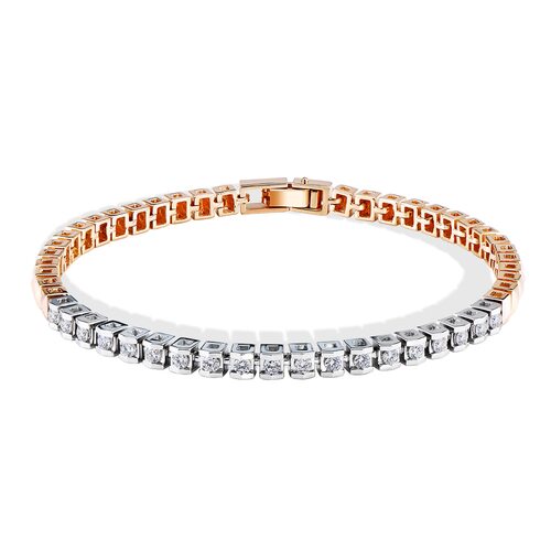 Браслет с бриллиантами из золота 585 пробы