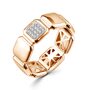 Кольцо с бриллиантами из золота 585 пробы арт. 4603-110