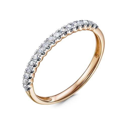 Кольцо с бриллиантами из золота 585 пробы