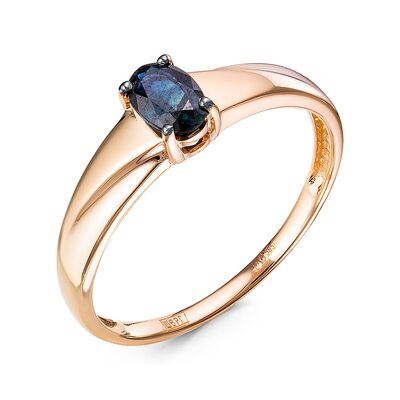 Кольцо с сапфиром из золота 585 пробы