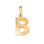 Подвеска-буква "B" из золота 585 пробы