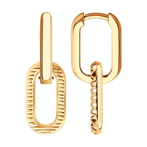 Серьги из золота 585 пробы