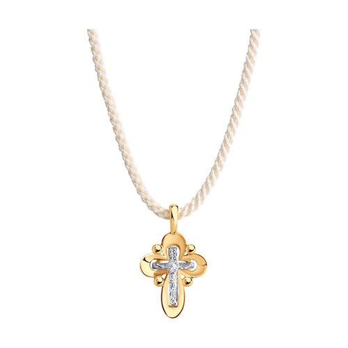 Православный крест из золота 585 пробы