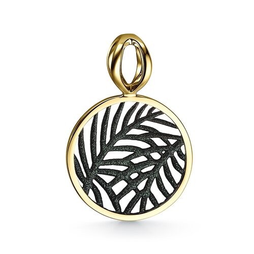 Подвеска с эмалью из серебра 925 пробы