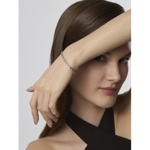 Браслет с бриллиантами из белого золота 585 пробы