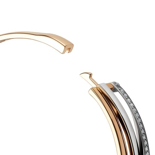 Браслет с бриллиантами из золота 585 пробы арт. 55431-100