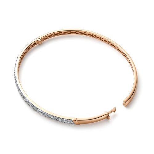 Браслет с бриллиантами из золота 585 пробы