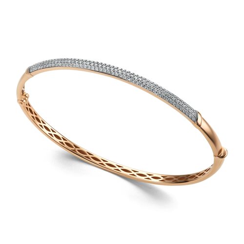 Браслет с бриллиантами из золота 585 пробы