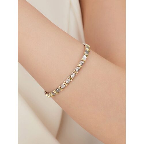 Браслет с бриллиантами из золота 585 пробы