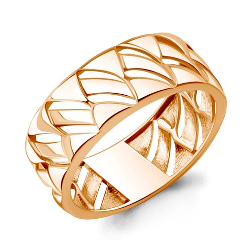 Кольцо из серебра 925 пробы с позолотой