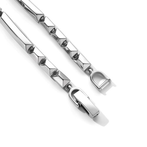 Браслет с бриллиантами из белого золота 585 пробы