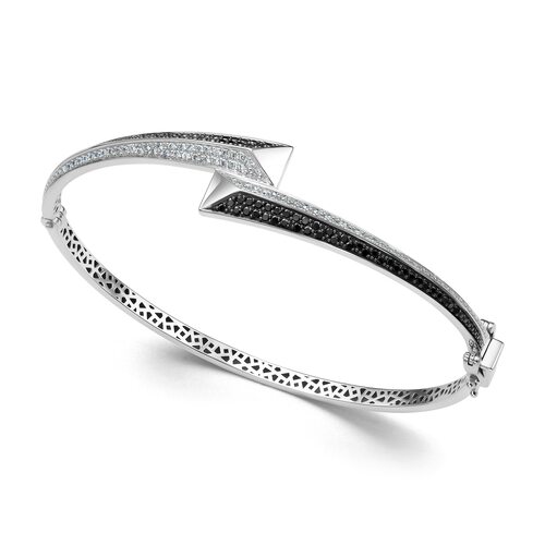 Браслет с бриллиантами из белого золота 585 пробы