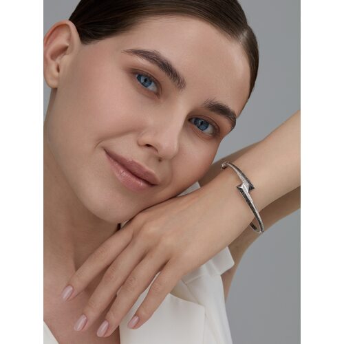 Браслет с бриллиантами из белого золота 585 пробы