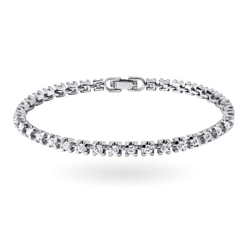 Браслет с бриллиантами из белого золота 585 пробы