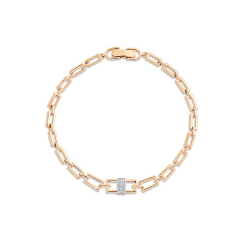 Браслет с бриллиантами из золота 585 пробы