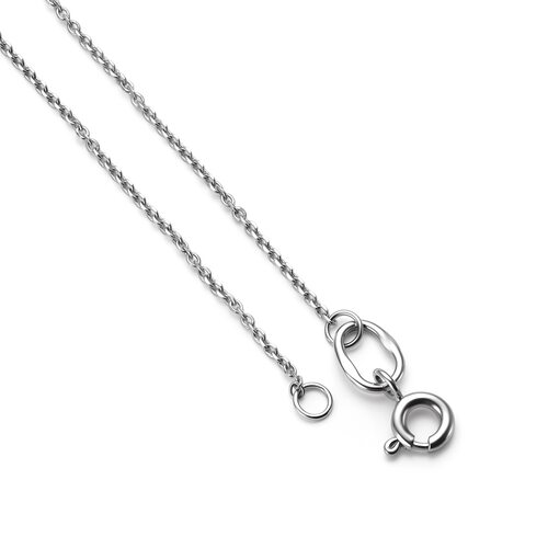 Колье с бриллиантами из белого золота 585 пробы