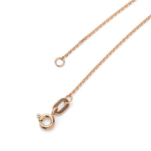 Колье с бриллиантом из золота 585 пробы