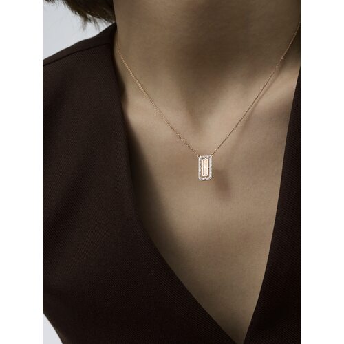 Колье с бриллиантами из золота 585 пробы арт. 66574-100