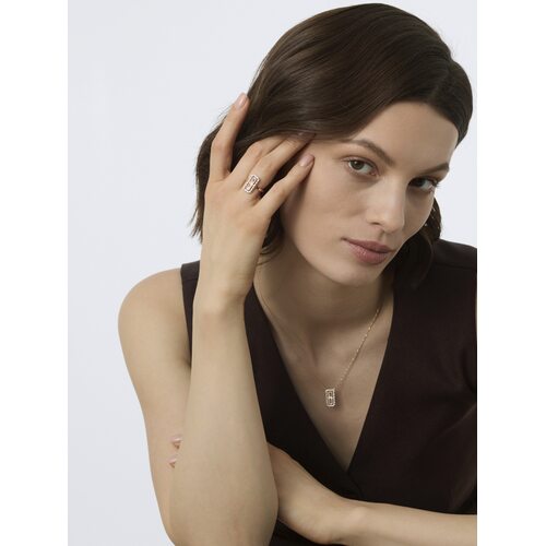 Колье с бриллиантами из золота 585 пробы арт. 66574-100