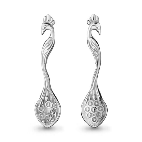 Ложка "Загребушка" из серебра 925 пробы