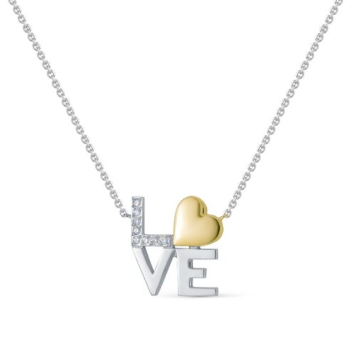 Колье с бриллиантами из белого золота 585 пробы