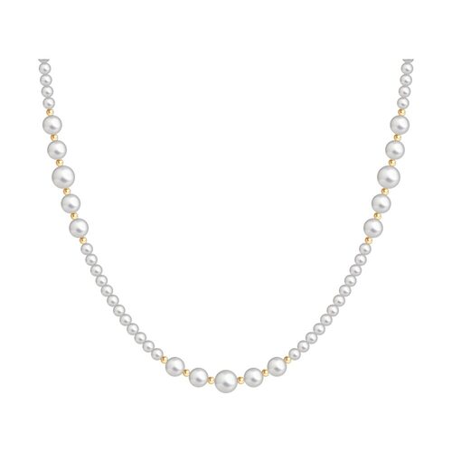 Колье с жемчугом из золота 585 пробы