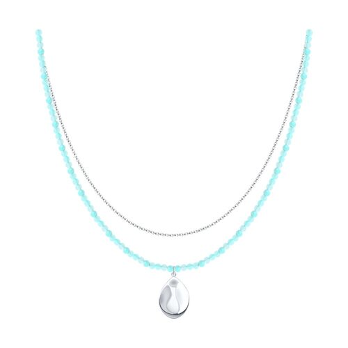 Колье из серебра 925 пробы