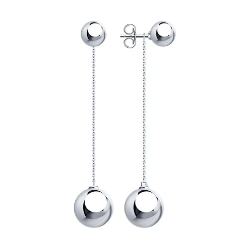 Серьги из серебра 925 пробы